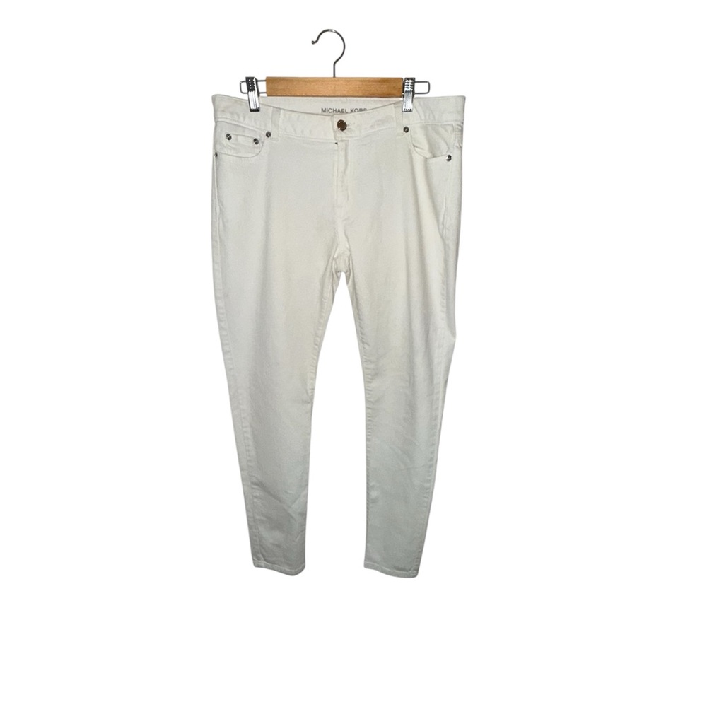 Michael Kors White Skinny Jeans  size 10